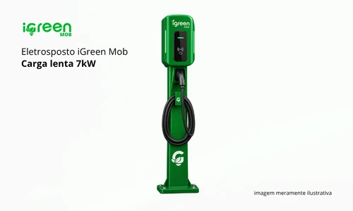 Equipamento de recarga iGreen Mobi de 7 kW